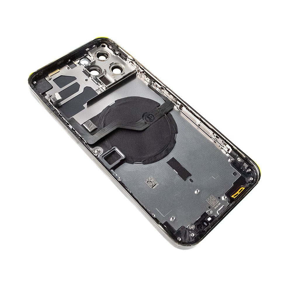 Rear Housing with Small Parts for iPhone 12 Pro Max (Purple)-Graphite Rear Housing with Small Parts for iPhone 12 Pro Max (Purple)-Graphite
